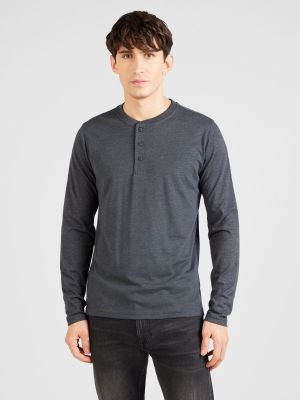 T-shirt a maniche lunghe Gap grigio