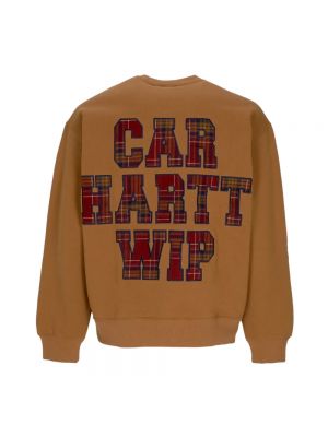 Sweatshirt mit rundhalsausschnitt Carhartt Wip braun