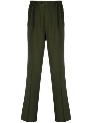 Pantaloni din jacard Etro verde