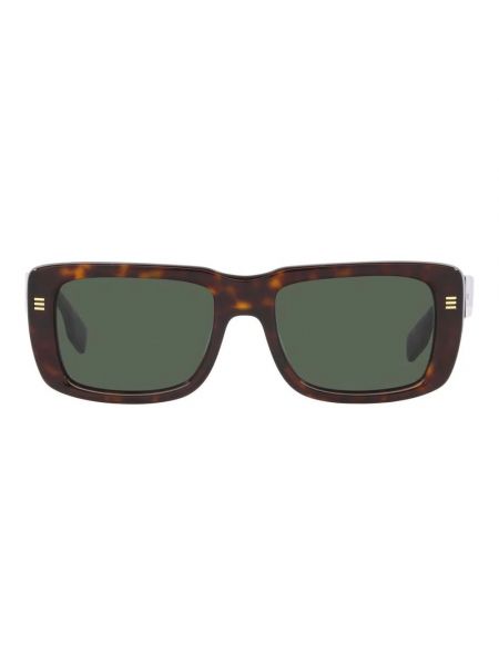 Zielone okulary przeciwsłoneczne Burberry
