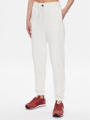 Pantalon de sport Calvin Klein Performance blanc