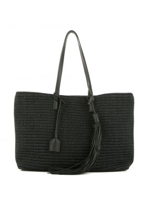Nákupná taška Yves Saint Laurent Pre-owned čierna