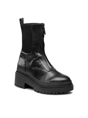 Cipele s patentnim zatvaračem s patentnim zatvaračem Pepe Jeans crna