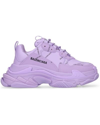 Sneaker Balenciaga Triple S lila