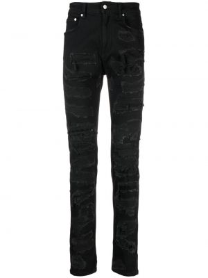 Skinny fit-jeans Represent svart