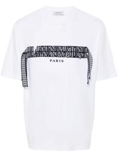 Blonder t-shirt Lanvin hvid