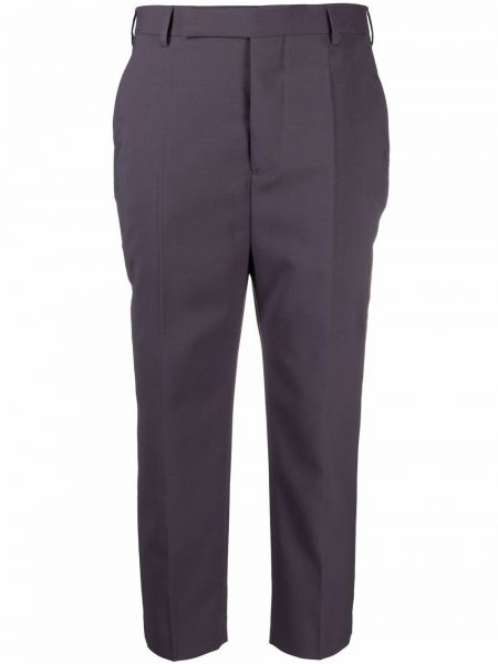 Pantalones slim fit Rick Owens violeta