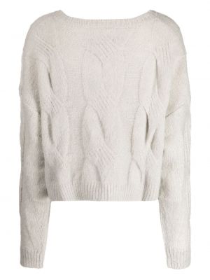 Pullover mit v-ausschnitt Izzue grau