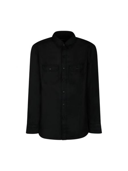 Koszula z kieszeniami Tom Ford czarna