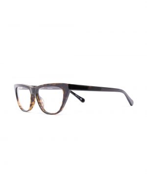 Brýle Stella Mccartney Eyewear hnědé