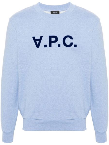 Sweatshirt A.p.c. blå