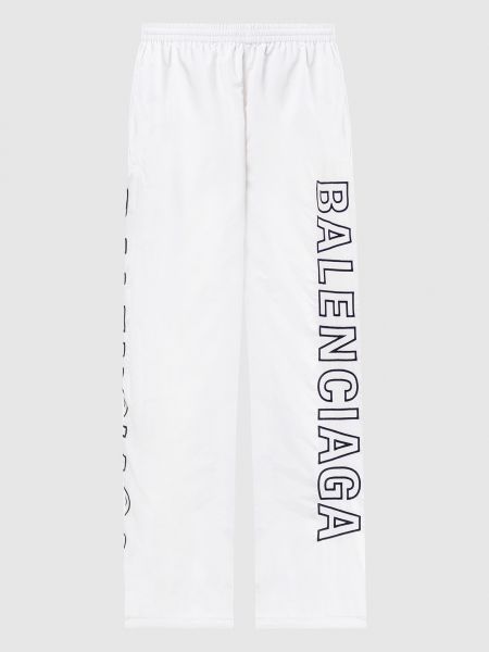 Вишиті спортивні штани Balenciaga білі