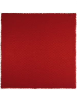 Bufanda de tejido jacquard Gucci rojo