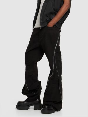 Stivali di pelle Rick Owens nero