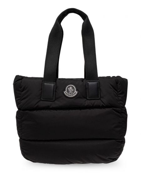 Kapitone çanta Moncler siyah