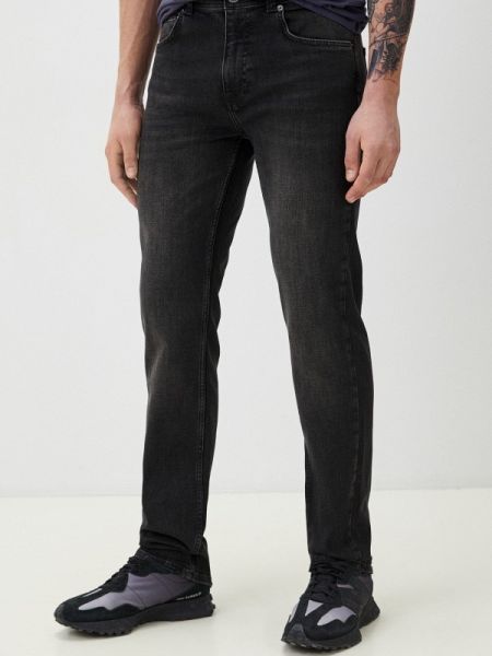 Прямые джинсы Concept Club черные