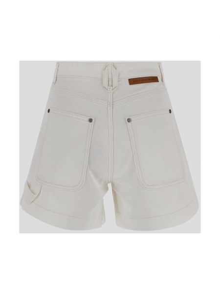 Pantalones cortos vaqueros Stella Mccartney blanco
