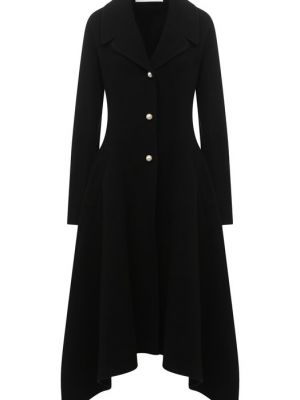 Черное шерстяное пальто Jw Anderson