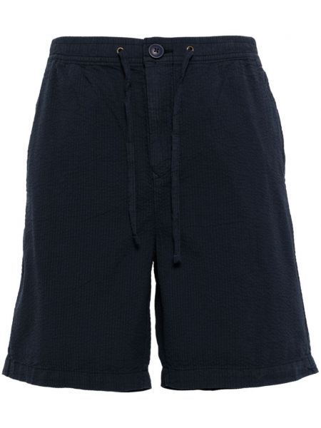 Shorts en coton Barbour bleu