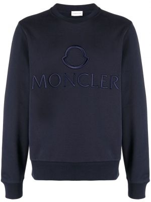 Brodert genser Moncler blå