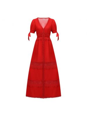 Хлопковое платье Charo Ruiz Ibiza - Красный