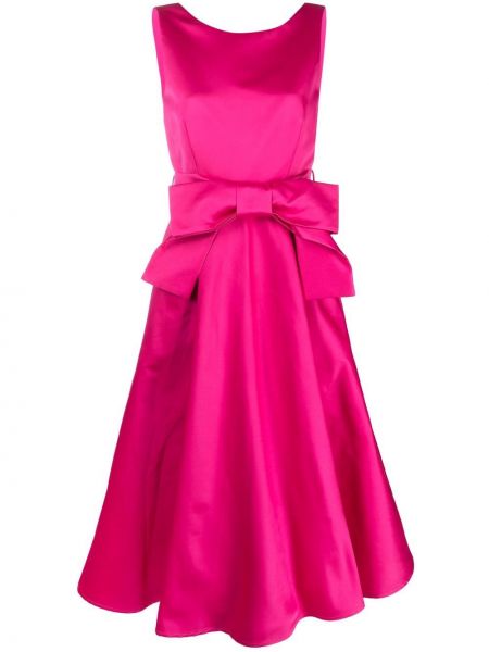 Večernja haljina s mašnom P.a.r.o.s.h. ružičasta