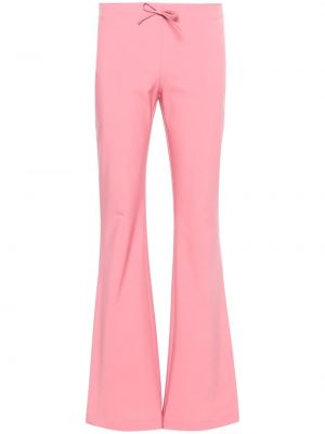 Pantaloni cu funde Blumarine roz
