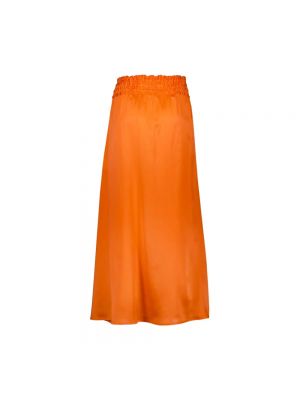 Długa spódnica Femmes Du Sud pomarańczowa