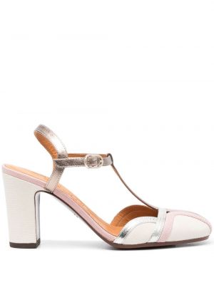 Pumps med klack Chie Mihara vit