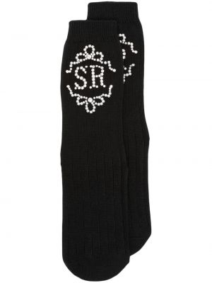 Bavlnené ponožky Simone Rocha čierna