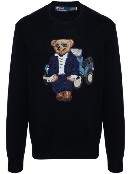 Medvilninis medvilninis siuvinėtas polo marškinėliai Polo Ralph Lauren