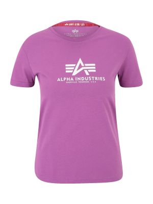 Тениска Alpha Industries бяло