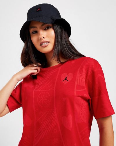 T-shirt Jordan, czerwony