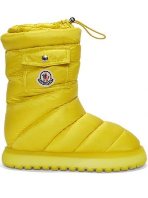 Stivali da neve Moncler giallo