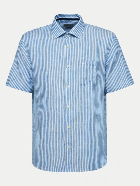 Priliehavá košeľa Pierre Cardin modrá