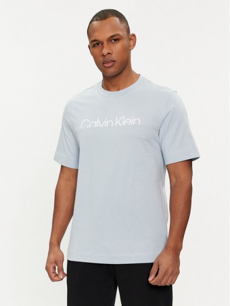 Marškinėliai Calvin Klein Performance mėlyna
