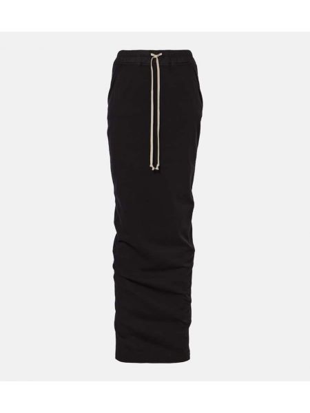 Slitskjørt Rick Owens svart