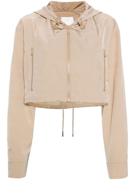 Jacke mit kapuze Givenchy beige