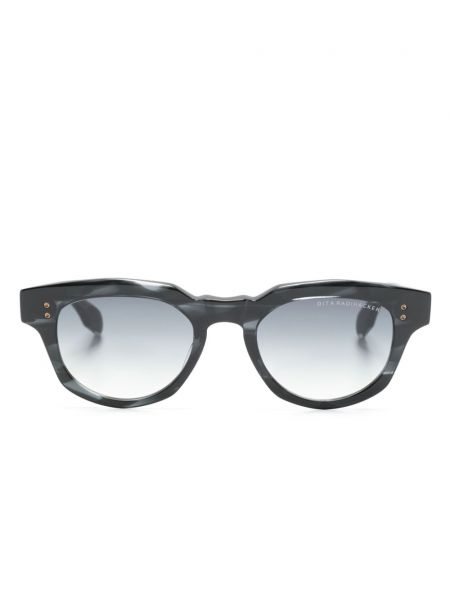 Ochelari de soare cu imprimeu geometric Dita Eyewear negru