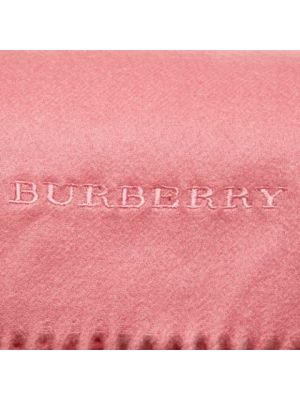 Bufanda de cachemir Burberry Vintage rosa