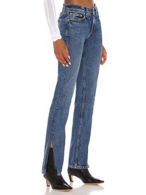 Straight jeans ausgestellt Grlfrnd blau
