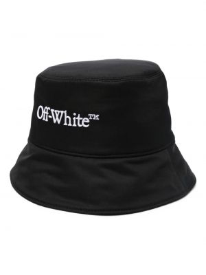 Mütze mit stickerei Off-white