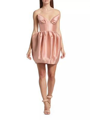 Платье мини Zimmermann розовое