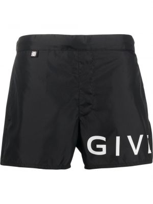 Trykt shorts Givenchy svart