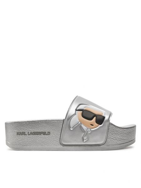 Sandale Karl Lagerfeld argintiu