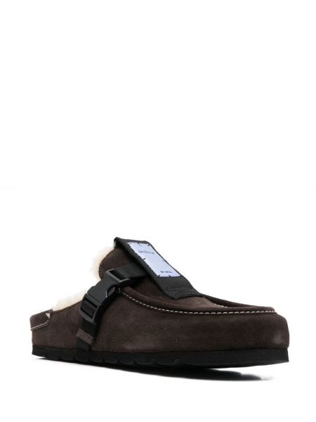 Seemisnahksed loafer-kingad Mcq pruun