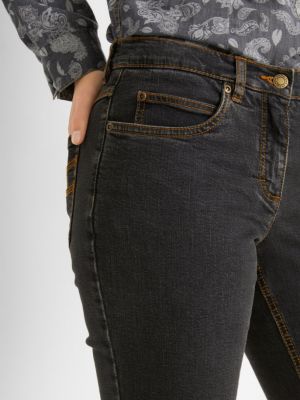 Прямые джинсы John Baner Jeanswear черные