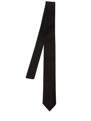 Corbata de seda Dsquared2 negro