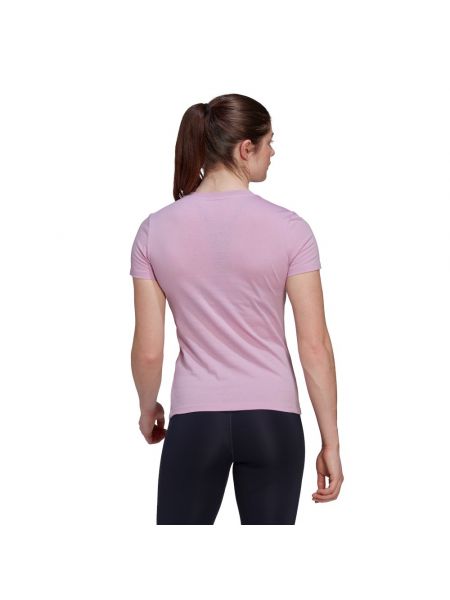 Классическая футболка с коротким рукавом Adidas фиолетовая