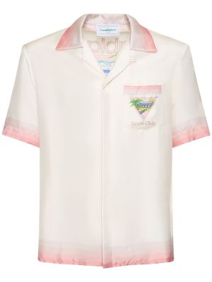 Zīda krekls Casablanca rozā